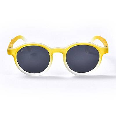 Mammacomica Yuvarlak Çerçeve Sunny Pop Polarize Unisex Çocuk Güneş Gözlüğü UV-400 Korumalı - 2-6 yaş - 1