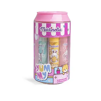 Martinelia 3'Lü Dudak Balmı Kutusu - Yummy 68144 - 1
