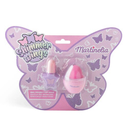 Martinelia Shimmer Wings Nail Polish-Lip Protective Balm 12243 - 1