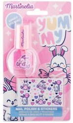 Martinelia Yummy Nail Polish Set With Stickers 12241 - 1