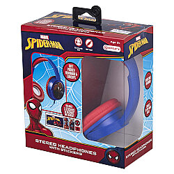 Marvel Spiderman Örümcek Adam Çocuk Kulaklığı Lisanslı + 5 Adet Sticker Mv-6513-Sp2 - Volkano