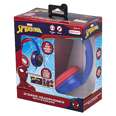 Marvel Spiderman Örümcek Adam Çocuk Kulaklığı Lisanslı + 5 Adet Sticker Mv-6513-Sp2 - 1