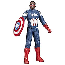 Marvel Titan Hero Serisi Captain America Brave New World Aksiyon Figürü 30 cm - 2