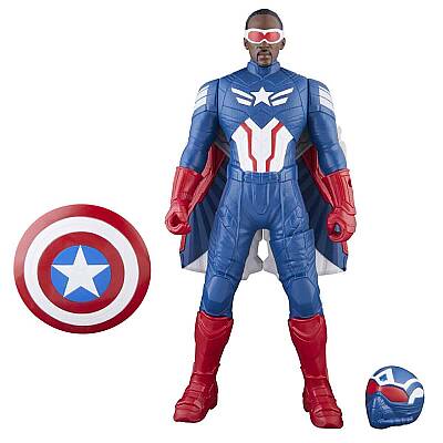 Marvel Titan Hero Serisi Captain America Brave New World Flight Mode Aksiyon Figürü - 3