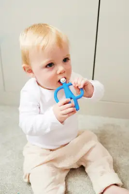 Matchstick Monkey Silkon Dis Kasiyici / Monkey (Acik mavi) MM-T-002 - 4