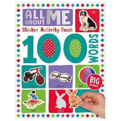Make Believe Ideas - 100 Words All About Me Sticker Activity Book - 1