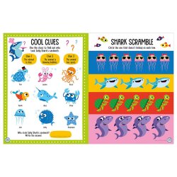 Make Believe Ideas - Balloon Stickers Shark Reef Activity Book - 2