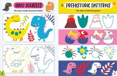 Make Believe Ideas Create And Play Dinos Colouring Activity Book - 2