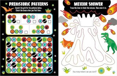 MBI - Glow in the Dark Dino Land Activity Book - 2