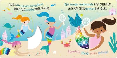 Make Believe Ideas Light Up Board Book Magic Mermaids - 3