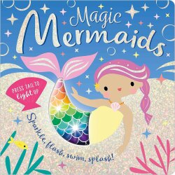 Make Believe Ideas Light Up Board Book Magic Mermaids - 1