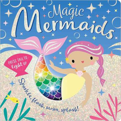 Make Believe Ideas Light Up Board Book Magic Mermaids - 1