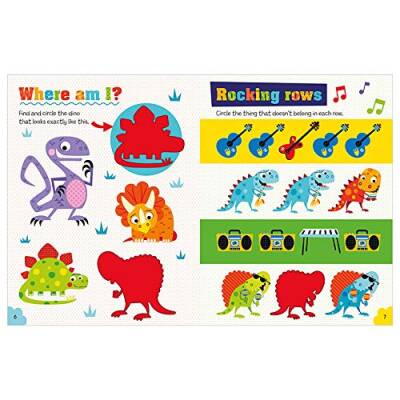 Make Believe Ideas - Never Touch A Dinosaur Sticker Activity Book - 2
