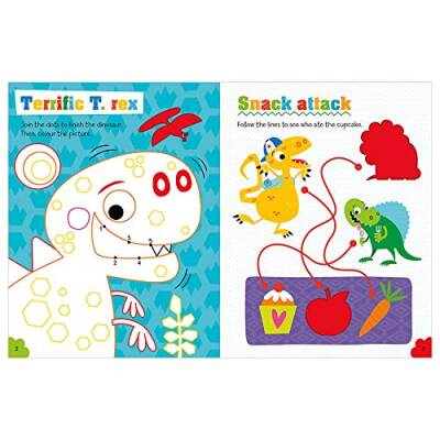 Make Believe Ideas - Never Touch A Dinosaur Sticker Activity Book - 3