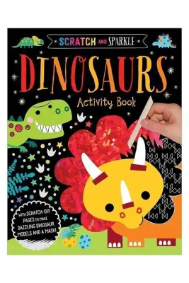 Make Believe Ideas - Scratch And Sparkle Dinosaurs Activity Book - 1