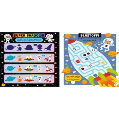 Make Believe Ideas - Scratch And Sparkle Space Activity Book - 3