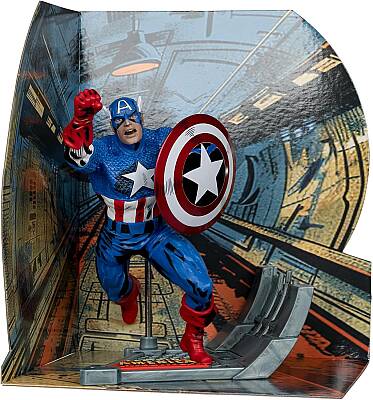 McFarlane Toys Marvel Collection PVC Statue 1/10 Captain America - 3