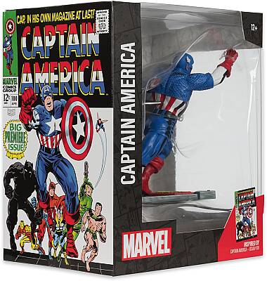 McFarlane Toys Marvel Collection PVC Statue 1/10 Captain America - 5