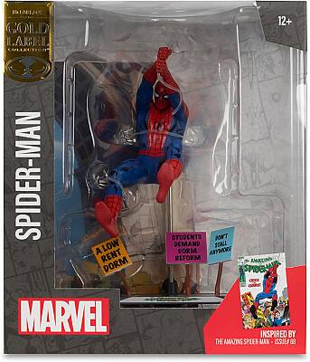 McFarlane Toys Marvel- Spider-Man Gold Label Aksiyon Figürü - 1