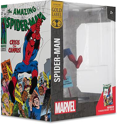 McFarlane Toys Marvel- Spider-Man Gold Label Aksiyon Figürü - 6