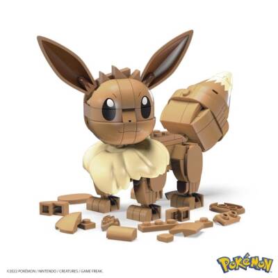 Mega Pokemon Build And Play Figures, Eevee Hdl84 - 5