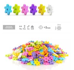 Meli Basic Pink 150 Parca Blok Seti 50020 - 10