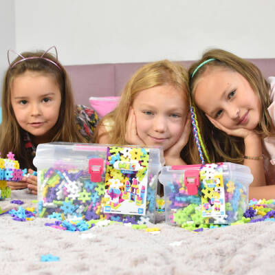 Meli Basic Pink Travel Box 250 Parça Blok Seti 50021 - 6