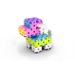 Meli Basic Pink Travel Box 250 Parça Blok Seti 50021 - 5