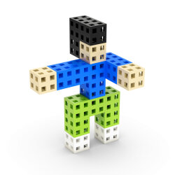 Meli Cube 50-Piece Block Set 50800 - 3