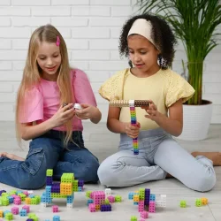 Meli Cube Pink 200-Piece Block Set 50812 - 6