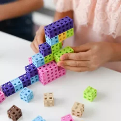 Meli Cube Pink 200-Piece Block Set 50812 - 4