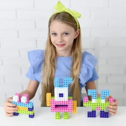 Meli Cube Pink 50-Piece Block Set 50810 - 4