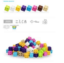 Meli Cube Pink 50-Piece Block Set 50810 - 8