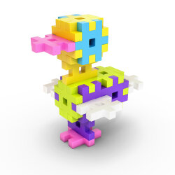 Meli Maxi Pink Travel Box 230 Parça Blok Seti 50416 - 4