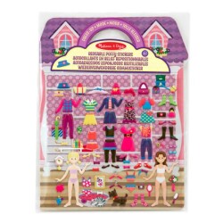 Melissa & Doug Embossed Peel-Off Dress-Up Set Md002195 - 1