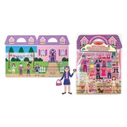 Melissa & Doug Embossed Peel-Off Dress-Up Set Md002195 - 2