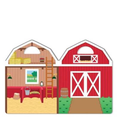 Melissa & Doug Embossed Peel-Off Sticker Set - Farm Md009408 - 2