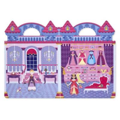 Melissa & Doug Embossed Peel-Off Sticker Set - Princess Md009100 - 2