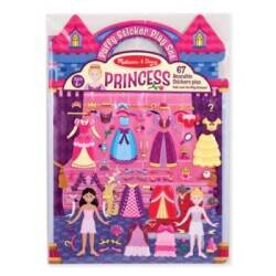 Melissa & Doug Embossed Peel-Off Sticker Set - Princess Md009100 - 5