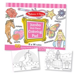 Melissa & Doug Giant Coloring Book - Pink Md004225 - 1