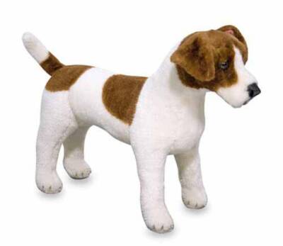 Melissa & Doug Giant Plush Dog - Jack Russell Terrier Md004867 - 1