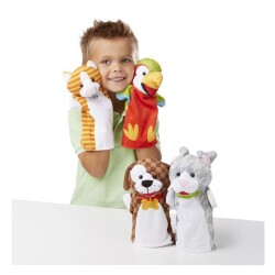 Melissa & Doug Hand Puppet Set - Pets Md009084 - 3