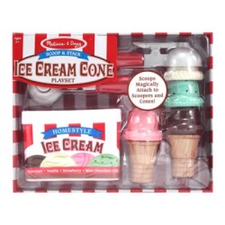 Melissa & Doug Ice Cream Cone Serving Set Md004087 - 1