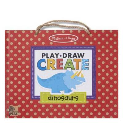 Melissa & Doug Play, Draw, Create - Dinosaurs Md041321 - 1