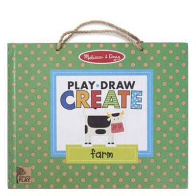 Melissa & Doug Play, Draw, Create - Farm Md041325 - 1