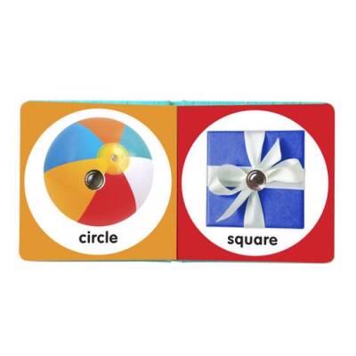 Melissa&Doug Poke-A-Dot - Interaktif Kitap - First Shapes Md041357 - 2