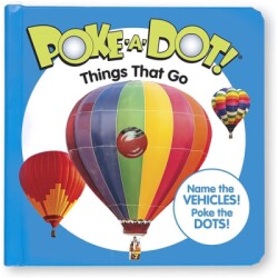Melissa&Doug Poke-A-Dot - Interaktif Kitap - Things That Go Md041354 