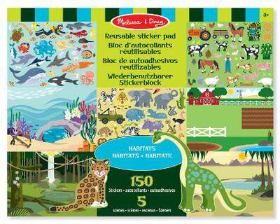 Melissa & Doug Sticker Book - Animals Md004196 - 1