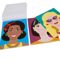 Melissa & Doug Sticker Book - Faces Md004195 - 4