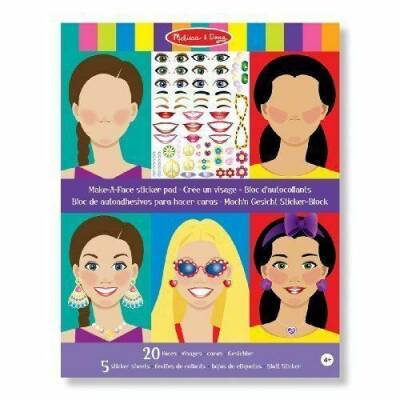 Melissa & Doug Sticker Book - Faces Md004195 - 2